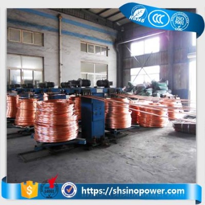 Asia popular copper / brass rod upcasting machine copper wire making machine