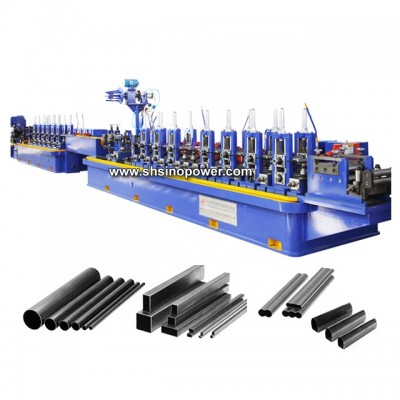 Automatic erw pipe mill high frequency welding steel pipe production line carbon steel pipe making machine