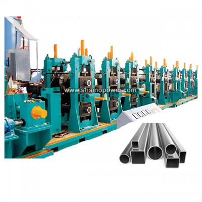 Rectangle Pipe Machine Iron Galvanized Steel Pipe Machine